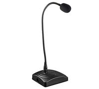 Booso Micrófono para conferencias con cable QR-501, micrófono para grabación de cuello de cisne para reuniones en la oficina, micrófono un condensador