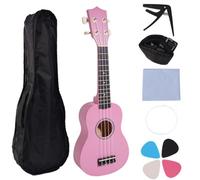Booso Mini Ukelele F de 21 Pulgadas, Básico para Principiantes, Guitarra Pequeña de Cuatro Cuerdas, Instrumento Musical para Niños