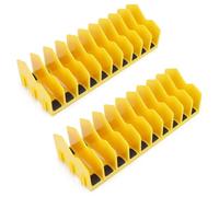 Booso Organizador de alicates, 10 ranuras, organizador de alicates con base antideslizante, organizador de herramientas, organizador de caja de herramientas