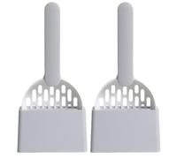 Booso Pala para Gatos Pala para Gatos con Base Pala para Limpieza Caja para Gatos Herramientas Limpieza Inodoros para Gatitos Suministros para Mascotas A