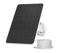 Booso Panel Solar para CáMara Ring, para Panel Solar Ring de 6W, para CáMara Ring Panel Solar para BateríA de CáMara Ring Spotlight