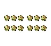 Booso Paquete de 12 Verduras y Frutas Artificiales de Alcachofa para DecoracióN de Mesa de Fiesta de Boda en Casa (Verde)