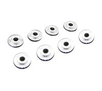 Booso Paraguas avellanado, tornillo redondo plano, cóncavo, arandela de ranura cónica para MN D90 D91 MN99S RC piezas de coche