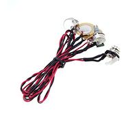 Booso Piezo Pickup Pickup Pick-up 6,35mm Jack con control de volumen y tonalita para guitarra acústica ukelele