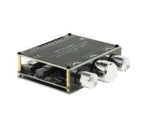 Booso Placa amplificadora Bluetooth TPA3116 de 2.1 canales, 50 W x 2 + 100 W de alta potencia, módulo de audio de subwoofer de canal izquierdo y derecho, piezas de repuesto E100H