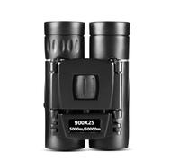 Booso - Prismáticos de zoom HD 900 x 25, paisaje al aire libre, pájaro, telescopio de visión de alta potencia y baja luminosidad, duradero, fácil de instalar, fácil de usar