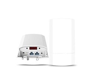 Booso Repetidor sin puente WiFi Router WiFi Exterior 2.4G 300Mbps Extensión Alcance Cobertura WiFi 1KM para Cámara Enchufe UE