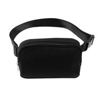 Booso Riñonera para deportes al aire libre, verano, correr, moda, bolsa de deporte al aire libre, fácil de usar, Black