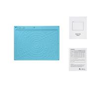 Booso School Season - Tableta de escritura LCD de 16 pulgadas, tablero de dibujo a color, recargable, tableta electrónica de escritura a mano, color azul