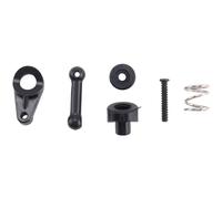 Booso Servo Saver - Varilla de enlace de brazo oscilante para 1603 1604 SG1603 SG1604 1/16 RC accesorios de piezas de repuesto de coche