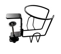 Booso Soporte de metal con clip para tazas, soporte para bebidas, soporte para bebidas de lata, soporte para tazas de mesa, soporte para tazas de clip