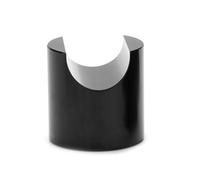 Booso Soporte para bandeja de cables HiFi negro plateado para potencia/altavoz, elevador, patas de cable, estabilizador de cables, cable de crimpado A