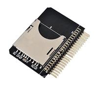 Booso Tarjeta de memoria digital SD/SDHC/SDXC/MMC de 2.5 pulgadas a IDE de 44 pines macho, adaptador SD 3.0, tarjeta adaptadora de disco duro