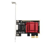 Booso Tarjeta de red Gigabit PCI-E a RJ45 de 2,5 G, chip RTL8125B, 10/100/1000 Mbps, Ethernet con cable RJ45, adaptador de controlador LAN, accesorios de repuesto