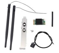 Booso Tarjeta de red inalámbrica integrada PCIE de escritorio 7260AC 1200M 5G Dual -Frecuencia 4.0 Bluetooth