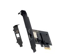 Booso Tarjeta de red RJ45 I226 de 2500 Mbps, 2,5 G, Gigabit Ethernet, puertos duales, 100/1000/2500 Mbps, tarjeta de red de juego para escritorio