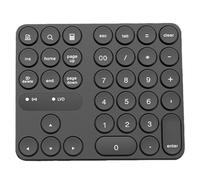 Booso Teclado Numérico Inalámbrico Bluetooth Doble Recargable, Teclado Numérico Externo de 35 Teclas, Entrada de Datos