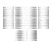 Booso Tornillos de cabeza de acero inoxidable 304 M2 x 8 mm, 600 unidades