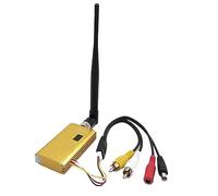 Booso Transmisor FPV inalámbrico 1,2 GHz 1500 MW 8 CH Transmisor AV TV Audio Video Transmisor para reemplazo Quadcopter QAV250 250 FPV