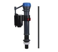 Booso Válvula universal de llenado de inodoro de alto rendimiento para tanque y tazón de control de agua, altura ajustable, accesorios para tanque de inodoro G1/2