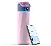 Boost - Botella de agua inteligente con recordatorio para beber agua, botella de agua de acero inoxidable sin BPA, aislada al vacío, botella de agua de boca ancha con aplicación, ideal para regalo