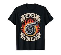 Boost Culture Car Turbo Tuning JDM Lifestyle Streetwear Camiseta