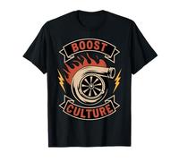 Boost Culture Car Turbo Tuning JDM Lifestyle Streetwear Camiseta