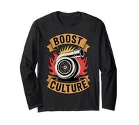 Boost Culture Car Turbo Tuning JDM Lifestyle Streetwear Manga Larga