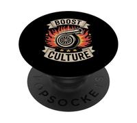 Boost Culture Car Turbo Tuning JDM Lifestyle Streetwear PopSockets PopGrip Adhesivo