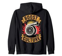 Boost Culture Car Turbo Tuning JDM Lifestyle Streetwear Sudadera con Capucha