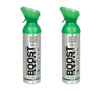 Boost Oxygen Grande Aroma Natural 9L Bote | Soporte Respiratorio para Recuperación Aeróbica, Altitud, Rendimiento & Salud (Pack de 2)