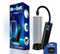 Boost Pumps Bomba con Control Remoto para el Pene PSX05 USB Recargable Transparente 280 g
