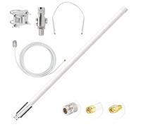 BOOSTCELL Antena Lora 868 MHz L-80, 80 cm/ 6 dBi, Compatible con Hotspot Mineros Helium, Incluye Cable 5 Metros y Protector Rayos