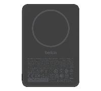 Batería externa Belkin BPD017HQBK 5000 mAh inalámbrica MagSafe 7,5 W negra