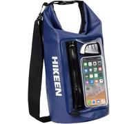 BOOSTEADY IPX7 Impermeable Bolsa Seca 5L - Impermeable Cremallera Pantalla Táctil Teléfono Caso Mantiene Equipo Seco, Ligero Roll Top Seco Mochila para Kayak Náutica Camping Playa Rafting