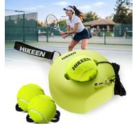 BOOSTEADY Juego de Entrenamiento de Tenis Individual Portátil con 3 Pelotas de Cuerda Altamente Elásticas, Entrenamiento Tenis Equipo para Niños Adultos