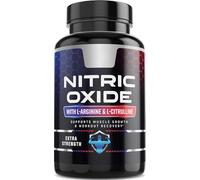 Booster de Óxido Nítrico de Fuerza Extra - Apoyo al Óxido Nítrico para Hombres, Apoyo Muscular, Salud Cardíaca y Energía