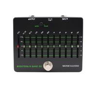 BOOSTER - Pedal de efecto de ecualizador de 10 bandas y amplificador de búfer limpio para guitarra, bajo, True Bypass
