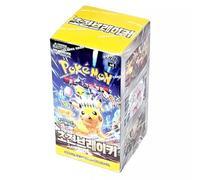 Booster Pokémon sv8 - Escarlata y Violeta: Super Electric Breaker - Equivalente Chispas Rompecabezas (edición oficial coreana, 5 cartas por Booster, Sellado y Protegido)