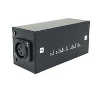 Booster - Preamplificador de ganancia de 28 dB, preamplificador en línea de bajo ruido, amplificador de señal de audio activo sin pérdidas para grabación de podcast, equipo de rendimiento de