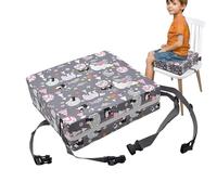 Booster Seat - Cojín lavable | Soft height booster with adjustable straps, chilld seating solution for and, ideal for meals, art activities, home learning setups