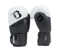 Booster Thunder Series 1 - Guantes de boxeo (12 oz), color negro y blanco
