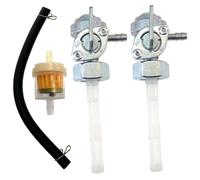 BOOSTI 2 grifos de gasolina universales para depósito de combustible, interruptor M16 x 1,5 para generadores de gasolina, 5,5 CV, 168 F, 170 F, 196 cc, 208 CC, generador de corriente, bomba de