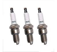 BOOSTI 3 bujías para cortacésped Fuxtec FX-RM 1855, FX-RM 2050, FX-RM 2055, FX-RM 2055 eS, FX-RM 2060, FX-RM 2060 Pro, FX-RM 2060 eS, FX-RM 5196 eS, FX-RM 20 BS, 6 75iS 75iS