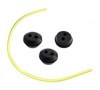 BOOSTI 3 juntas para depósito de combustible, manguito de goma con manguera de gasolina para cortasetos Güde GMH 600 GMH601, Atika HB60