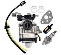 BOOSTI Carburador con bujía juego para desbrozadora Einhell Royal MSB34 / MSB 34 / Fuxtec FX-RT126