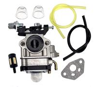 BOOSTI Carburador con junta bomba de gasolina para 23 ccm 25 cc 26 cc AL-KO Atika Fuxtec Desbrozadora Heckenscher