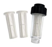 BOOSTI Filtro de agua con inserto de filtro para limpiadora de alta presión Kärcher K2-K7 con conexión de agua de 3/4 pulgadas, repuesto 4.730-059.0