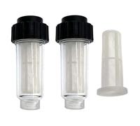BOOSTI Juego de 2 filtros de agua con inserto de prefiltro para limpiador de alta presión Kärcher Kränzle K2 K3 K4 K5 K6 K7 4.730-059.0 5.731-050.0