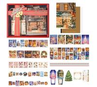 Boosts Holiday Spirit: Showcases 12 beloved Christmas designs, like warm